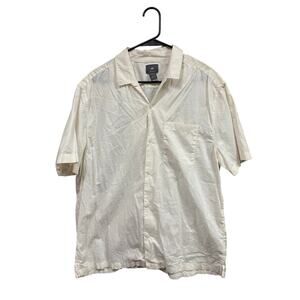 Cream SS Button Up - H&M - L